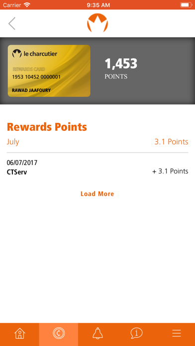 Le Charcutier Rewards iPhone screenshot 4 - Food & Drink app