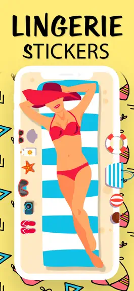 Game screenshot Lingerie Emojis apk