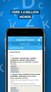 advanced dictionary&thesaurus iphone screenshot 1