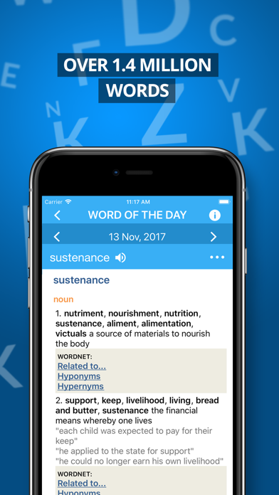 Screenshot #1 pour Advanced Dictionary&Thesaurus