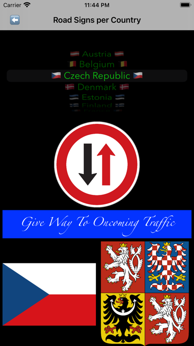 Detect Road Sign Screenshot