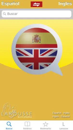 Captura de pantalla de Larousse Español - Inglés en iPhone 1