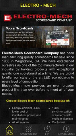 Game screenshot Electro-Mech Scoreboard App mod apk