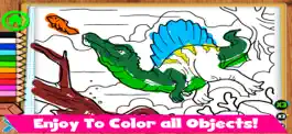 Game screenshot Coloring Dinos hack