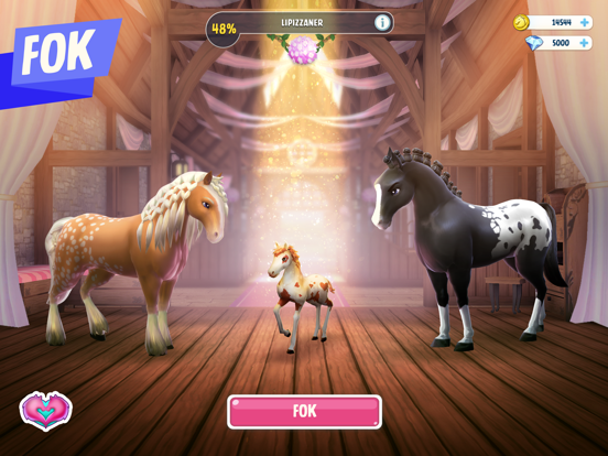 Horse Haven World Adventures iPad app afbeelding 3