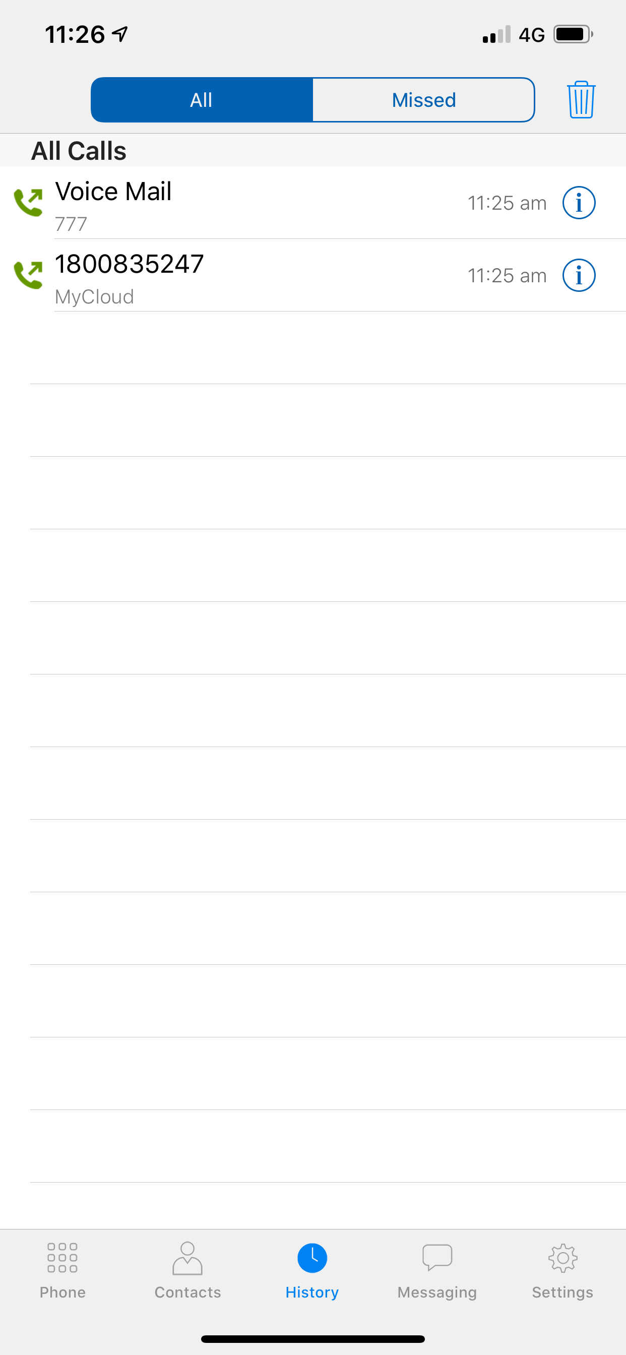 UCme Softphone screenshot 6