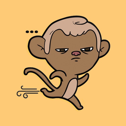 Monkey Emotion Stickers