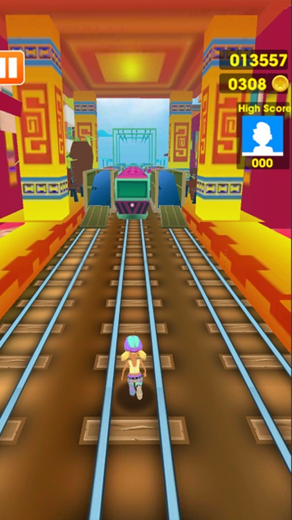 Rush Runner Train Surf 3D