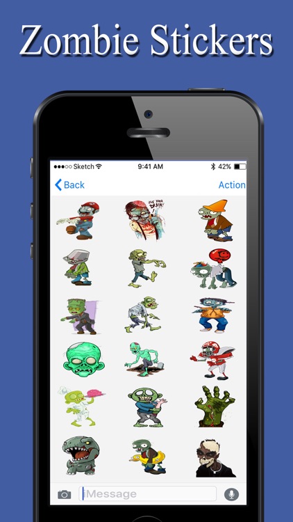 Zombie Stickers Pack