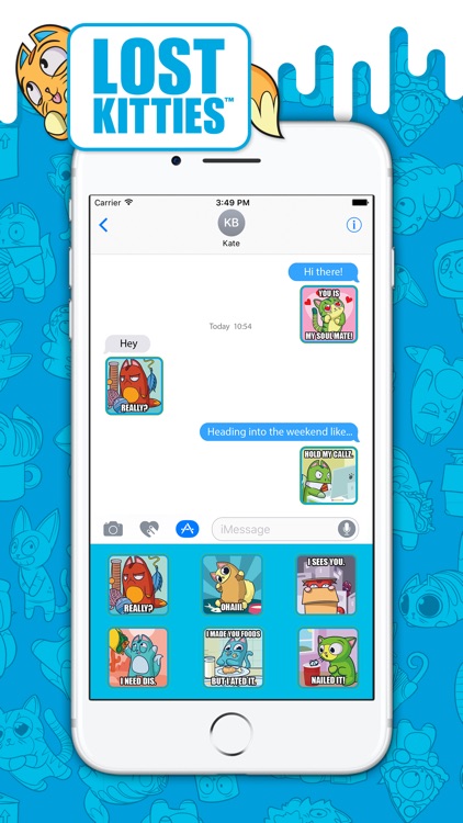 Lost Kitties Stickers