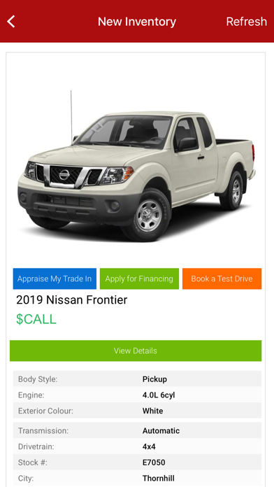 Willowdale Nissan Screenshot