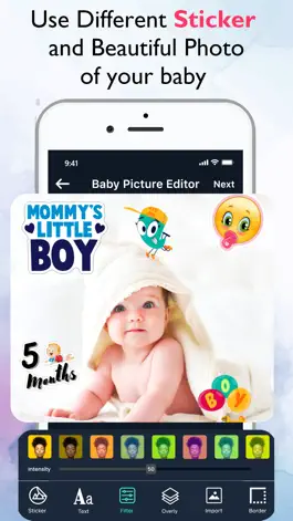 Game screenshot Baby Picture & Story Editor apk
