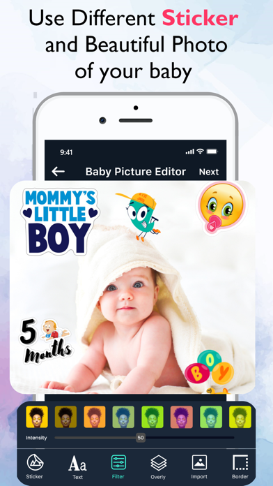 PixelLab : Baby Story Maker Screenshot