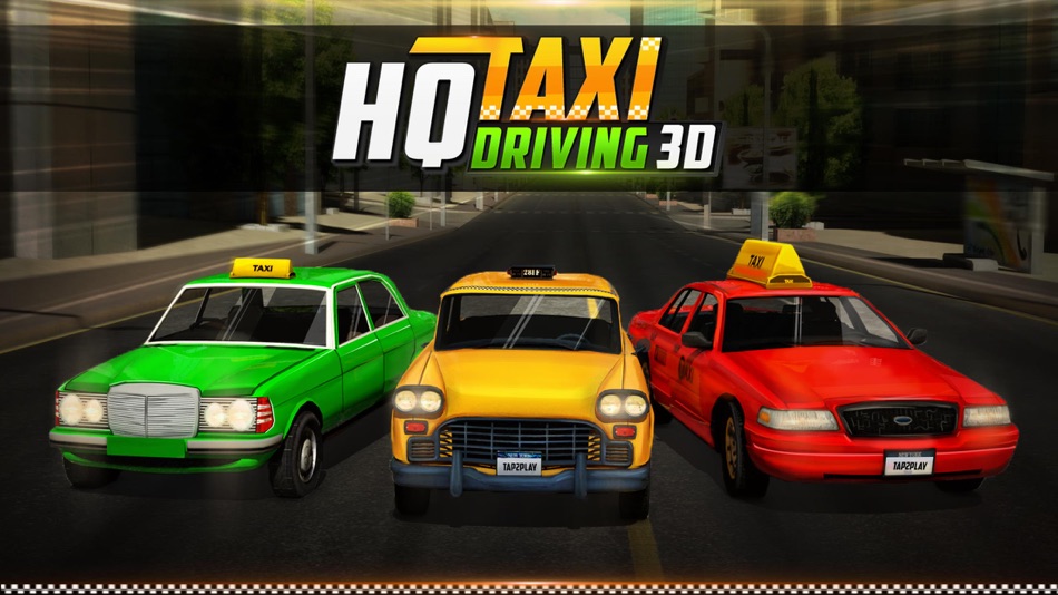 #5. HQ Taxi Driving 3D (iOS) 由: Tap2Play, LLC (Ticker: TAPM)
