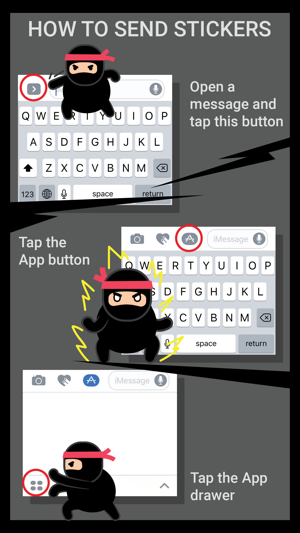 Ninja Animated Stickers(圖3)-速報App