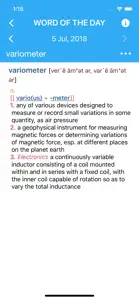 Webster’s College Dictionary screenshot #1 for iPhone