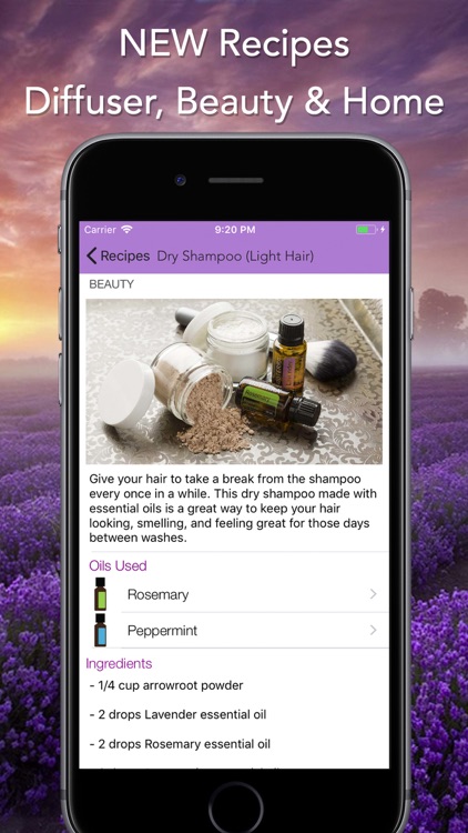 Essential Oils for doTERRA