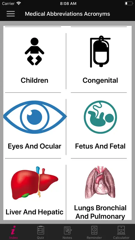 Medical Abbreviations Acronyms screenshot 4 of 10