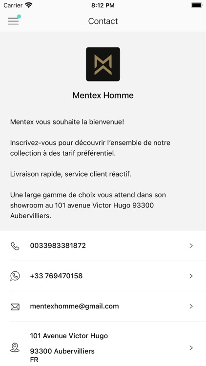 MENTEX HOMME screenshot-7