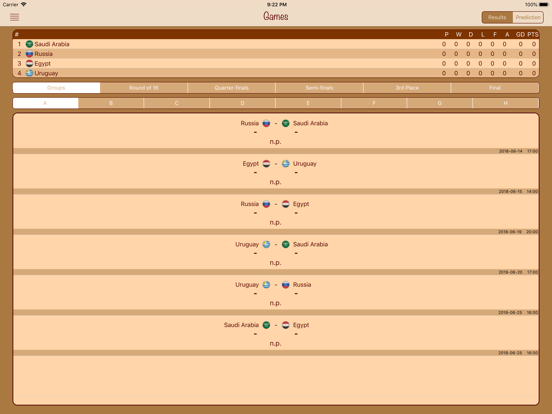 Screenshot #4 pour Soccer 1 X 2 score prediction
