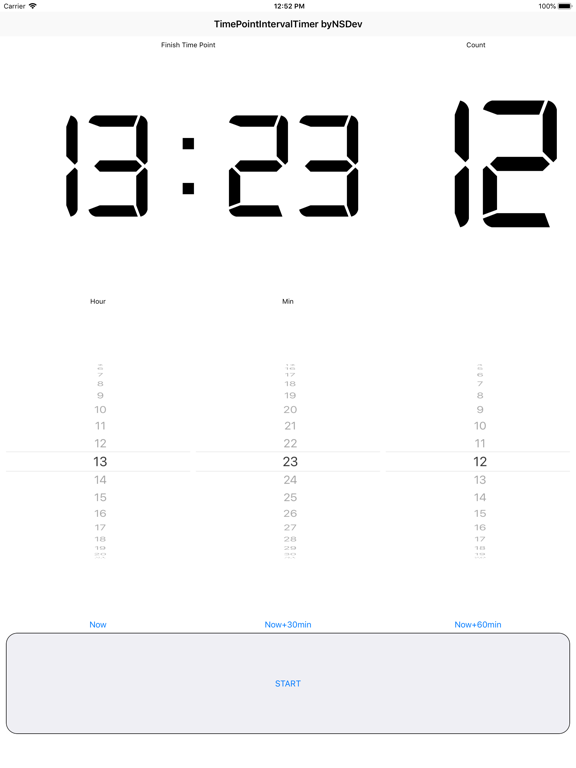 Screenshot #4 pour TimePointIntervalTimer byNSDev