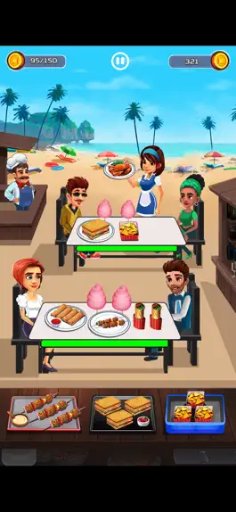 Game screenshot Cafe Story - Kitchen Frenz‪y mod apk