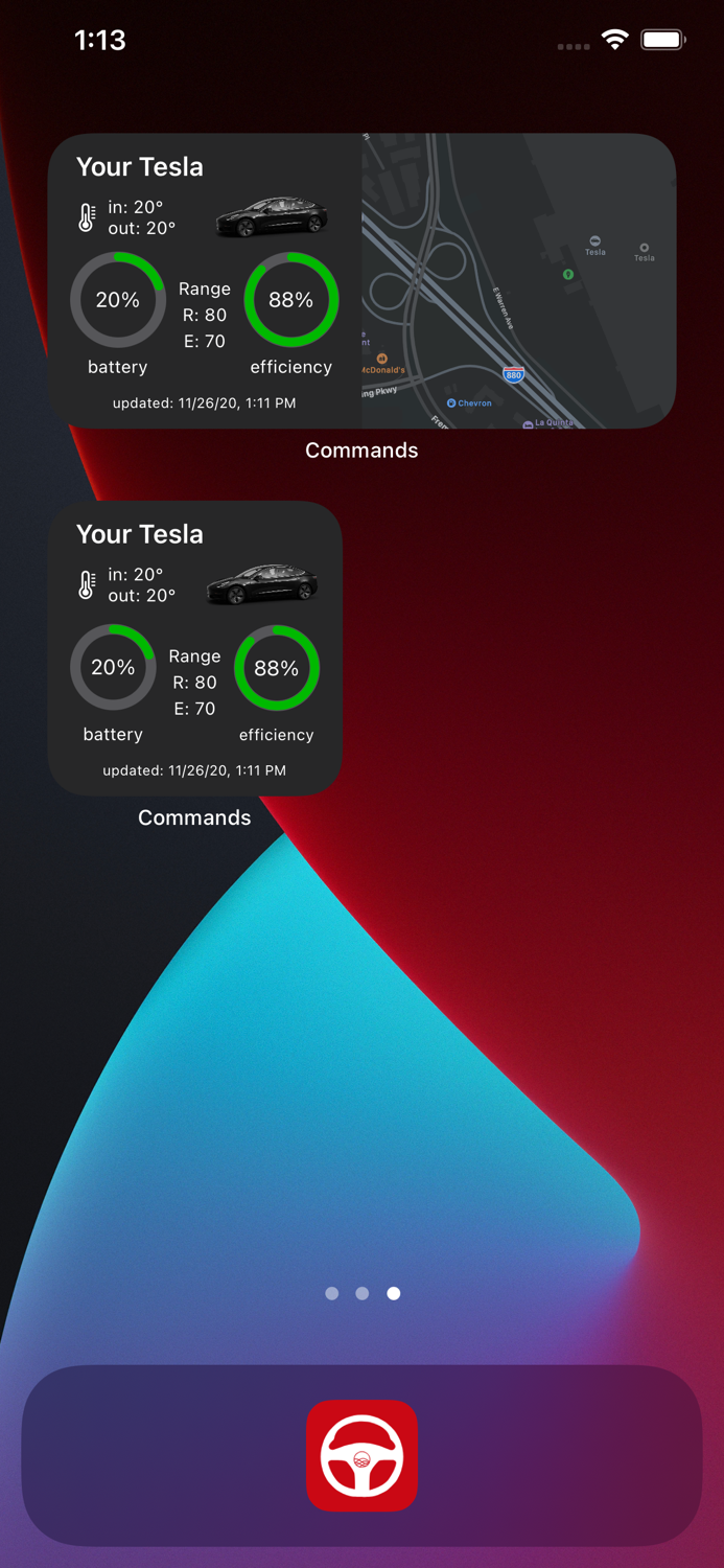 Commands for Tesla