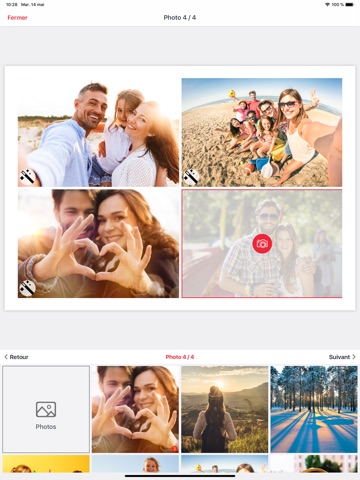 bpost Mobile Postcard iPad screenshot