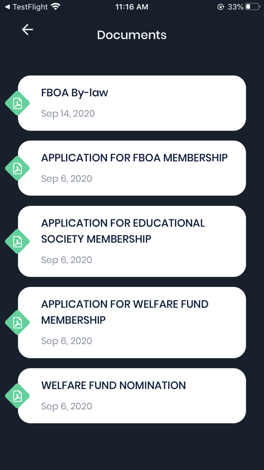 #8. FBOA (iOS) 由: Federal Bank Officers Association