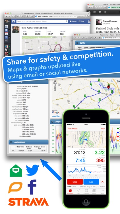 Runmeter Running & Cycling GPS screenshot-3