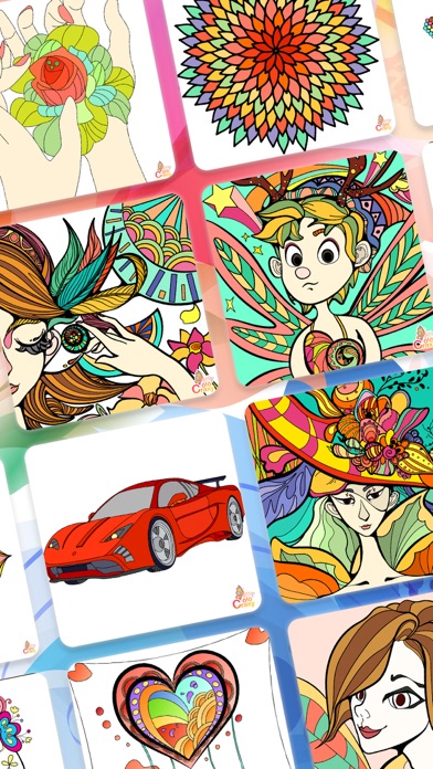 Coloraxy - Coloring Art Game Screenshot