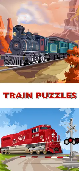 Game screenshot Train Jigsaw Puzzles for Kids mod apk