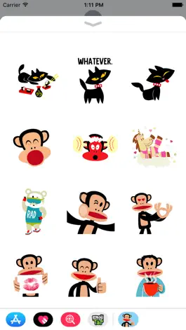 Game screenshot Paul Frank Animated Stickers hack