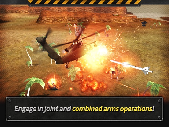 GUNSHIP BATTLE: 3D Action iPad app afbeelding 4