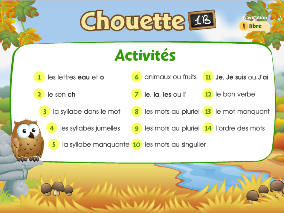 #3. Chouette 2B (iOS) 由: 2953-8121 QUEBEC INC.