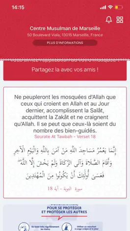 Game screenshot Centre Musulman de Marseille apk