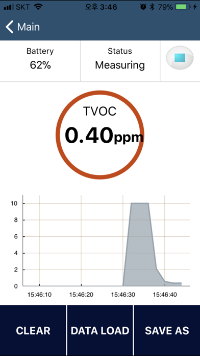 TVOC sensor screenshot 4