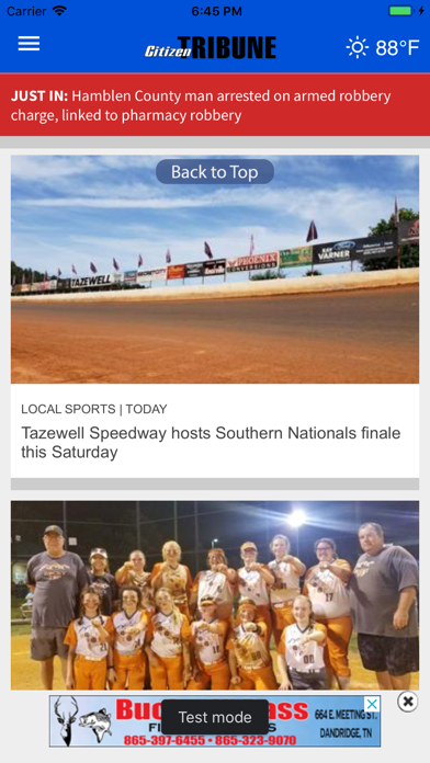 Citizen Tribune Screenshot