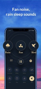 Sleep Sounds White Noise, Rain screenshot #3 for iPhone