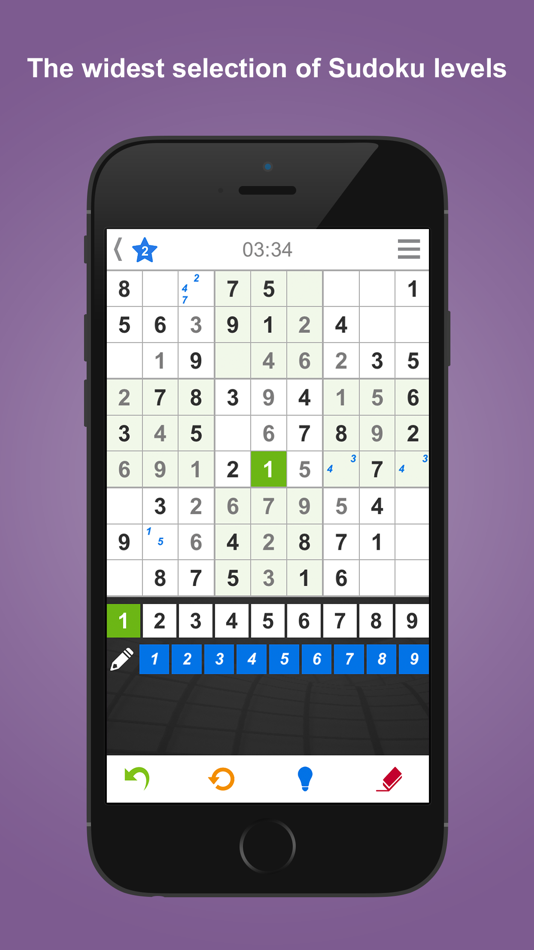 #2. Sudoku PuzzleLife (iOS) 由: Keesing Media Group B.V.