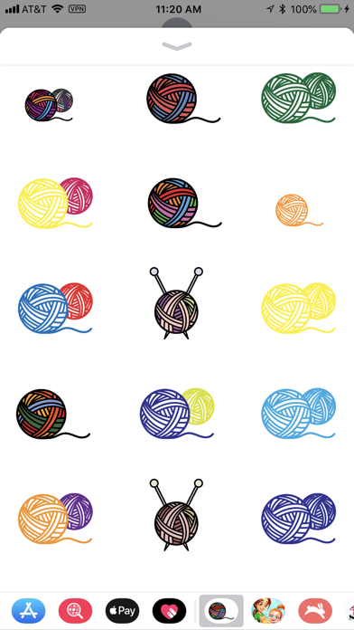 Knitting Stickers screenshot 4