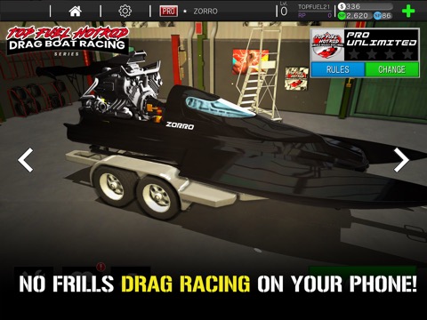 Drag Boat Speed Racing Game 3Dのおすすめ画像1