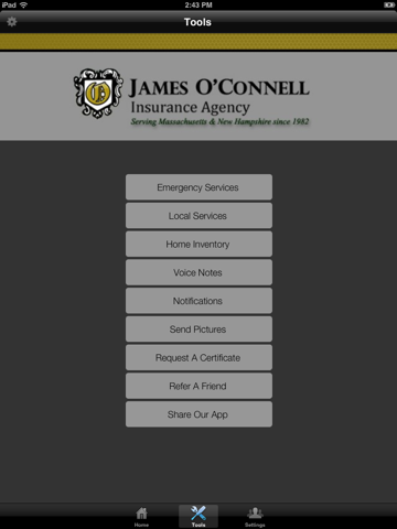 James O'Connell Insurance HD screenshot 2