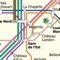 A simple Paris metro map, along with the Paris bus map, the Paris RER map, and the Paris Airport map