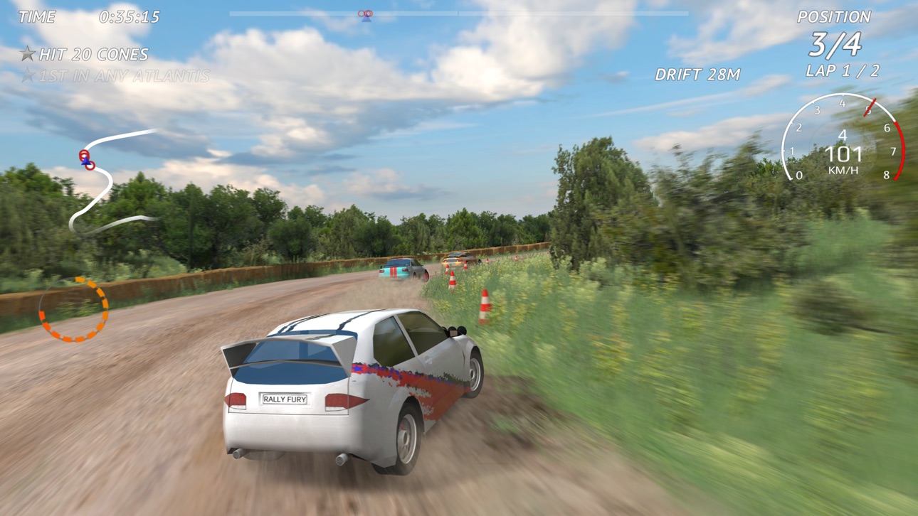 Screenshot 1 of Rally Fury - Extreme Racing