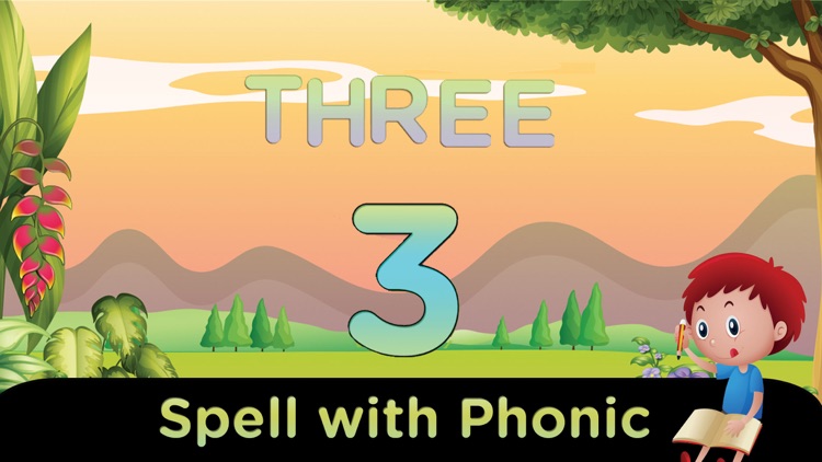 1 to 20 numbers spelling game