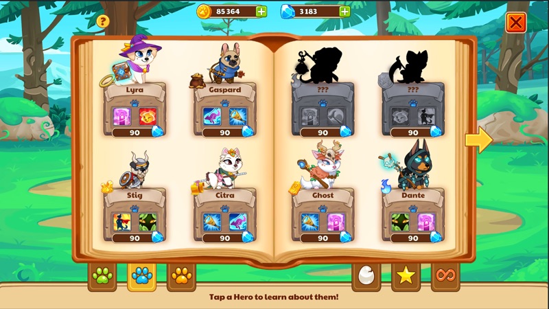 Dungeon Dogs - Idle Hero RPG screenshot 8