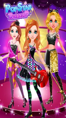 Game screenshot Pop Star Girls Salon Dress Up hack