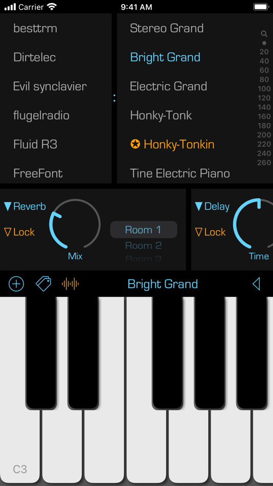 #1. SoundFonts (iOS) Av: Brad Howes