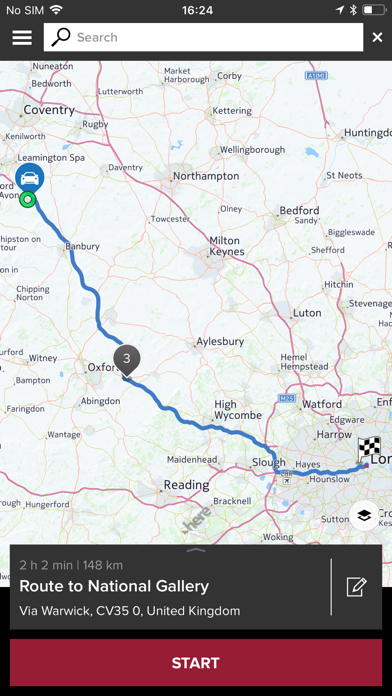 Screenshot #2 pour Jaguar Route Planner